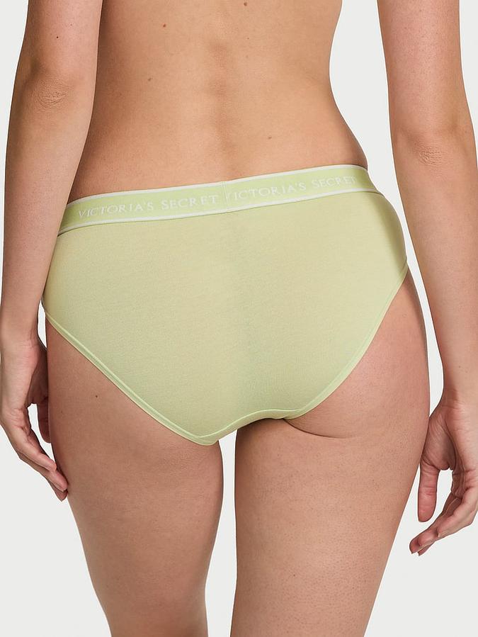 Logo Cotton Hiphugger Panty