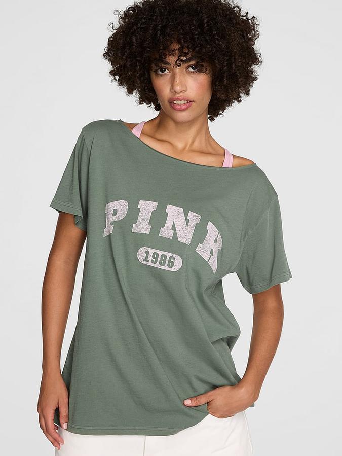 Campus Cotton Slouchy Tee image number 0