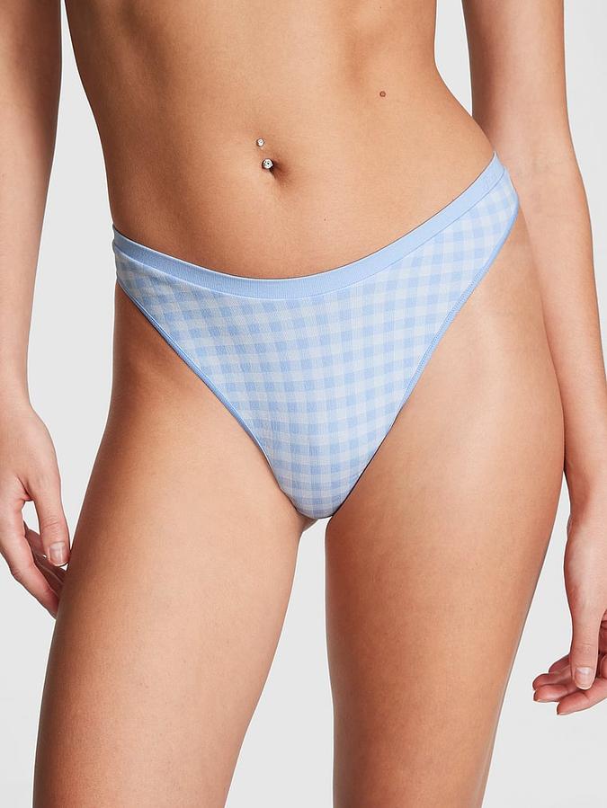 Seamless Scoop Thong Panty image number 0