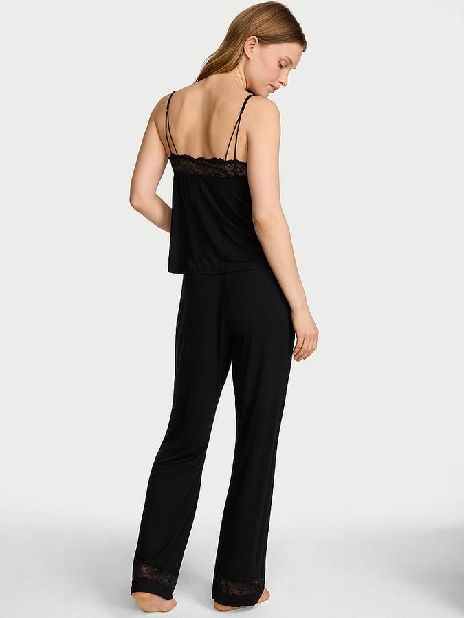 SoSoft&trade; Modal Lace-Trim Cami & Pants Set