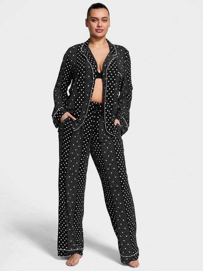 Modal Soft Long Pajama Set image number 0