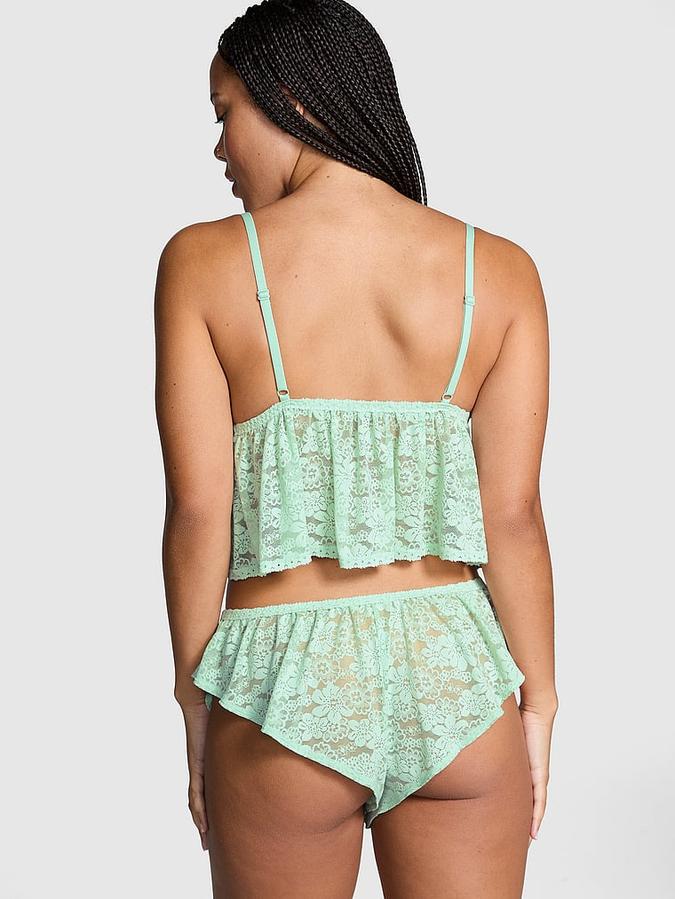 Wink Lace Cami & Flutter Short Set image number 1