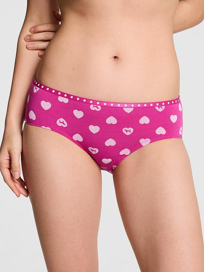 Logo Cotton Hiphugger Panty