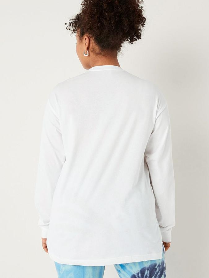 Cotton Long Sleeve Campus T-Shirt image number 1
