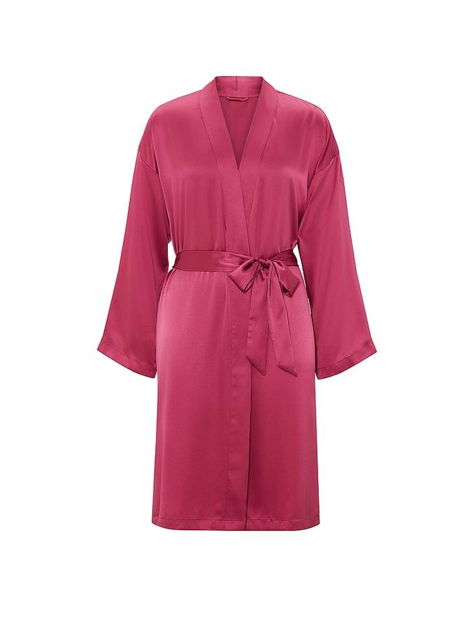 Signature Satin Midi Robe image number 2