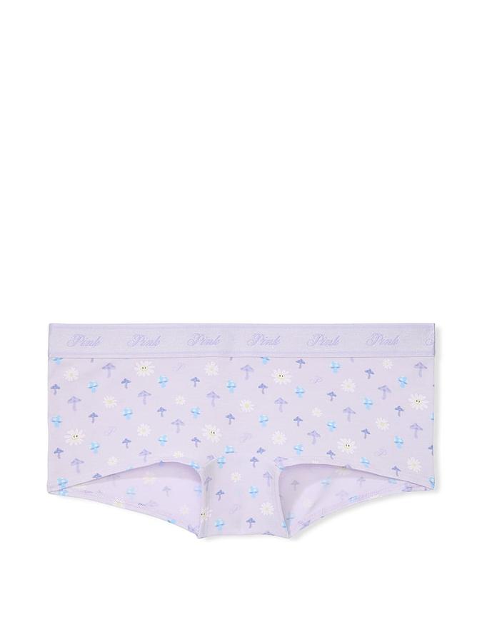 Logo Cotton Shine Boyshort Panty image number 2