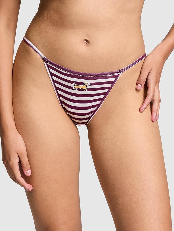 Cotton String Bikini Panty image number 0