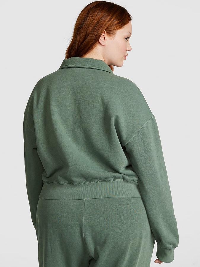 Ivy Fleece Polo Sweatshirt image number 1