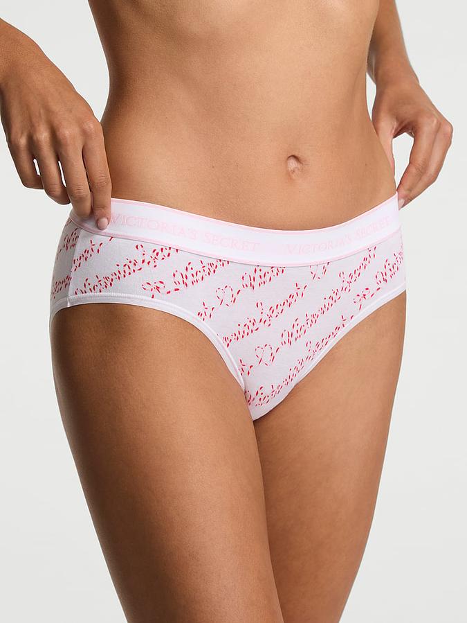 Logo Cotton Hiphugger Panty