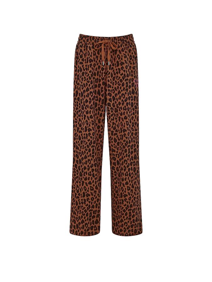 Campus Fleece&trade; Wide-Leg Split-Hem Sweatpants image number 2