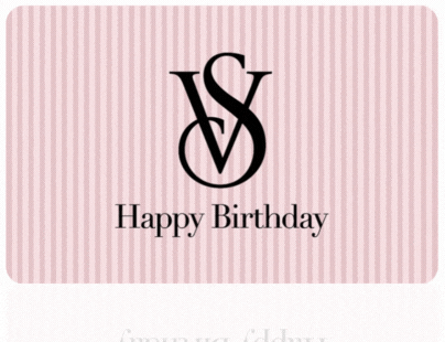 VS eGift Card- Happy Birthday Animated image number 0