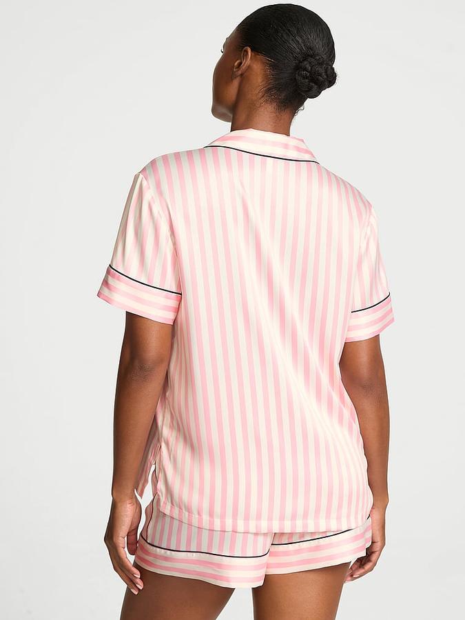 Signature Satin Short Pajama Set