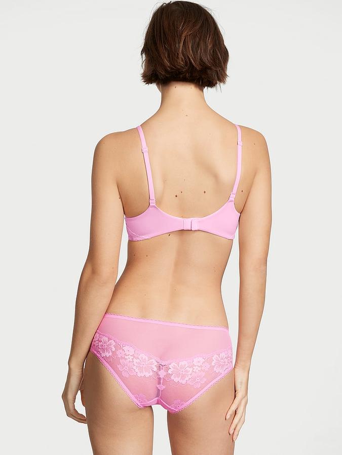 Lace-Inset Hiphugger Panty