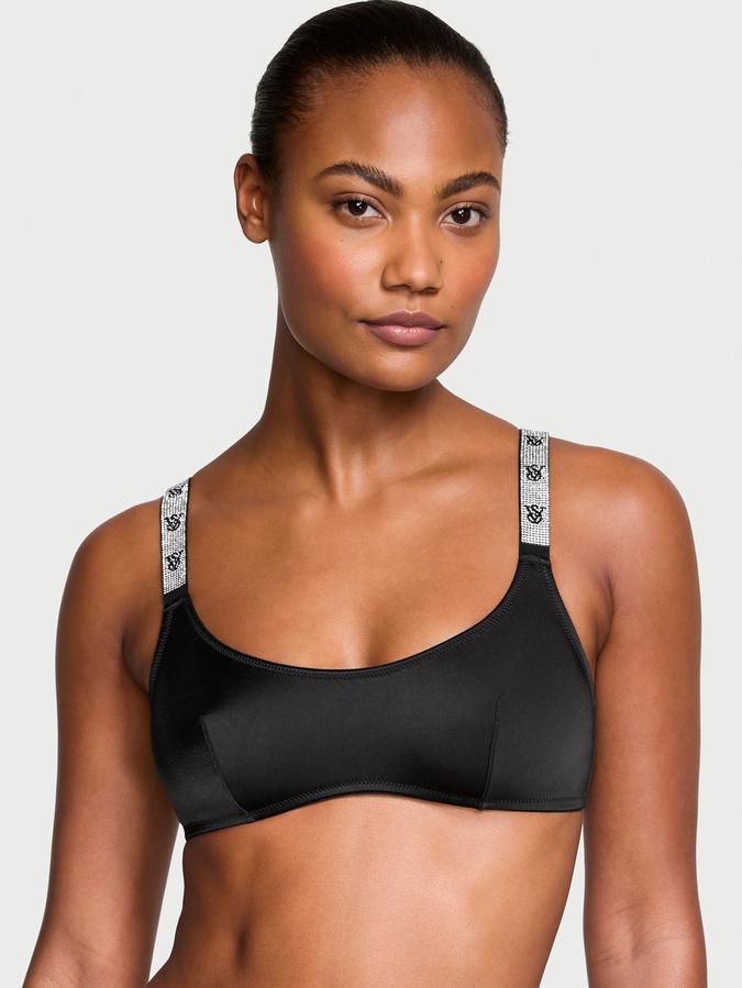 Shine Strap Scoop Bralette image number 0