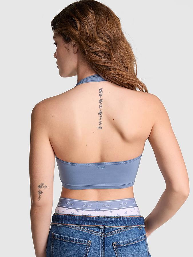 Base Stretch Halter Bra Top image number 1