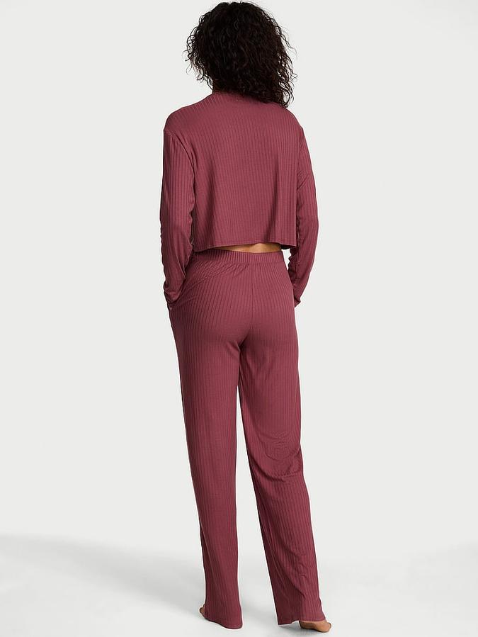 SoSoft&trade; Modal Wide-Rib Long Lounge Set