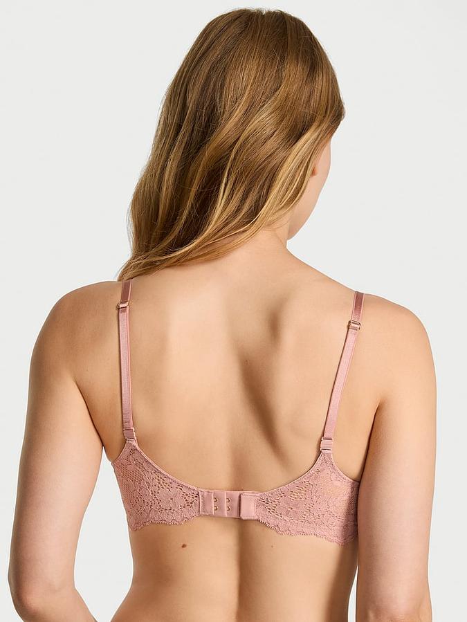 Pink Wicked Unlined Lace Balconette Bra Wicked Unlined Lace Balconette Bra