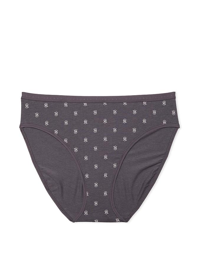 Stretch Cotton High-Leg Brief Panty image number 2