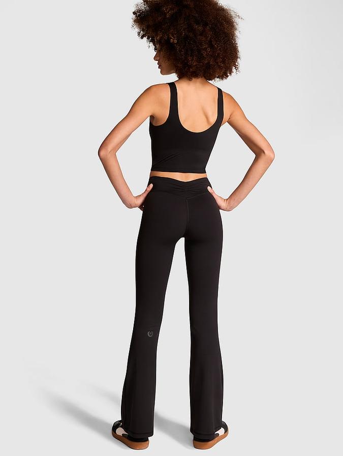 Relay Ruched Flare Leggings image number 1