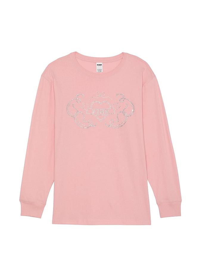 Campus Cotton Long-Sleeve Tee image number 2