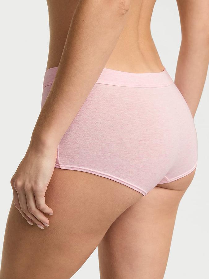 Logo Cotton Boyshort Panty image number 1