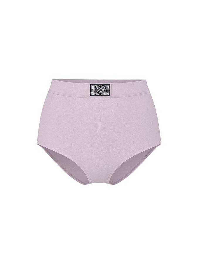 Logo Cotton Heart Shine Patch Modern Brief Panty image number 2