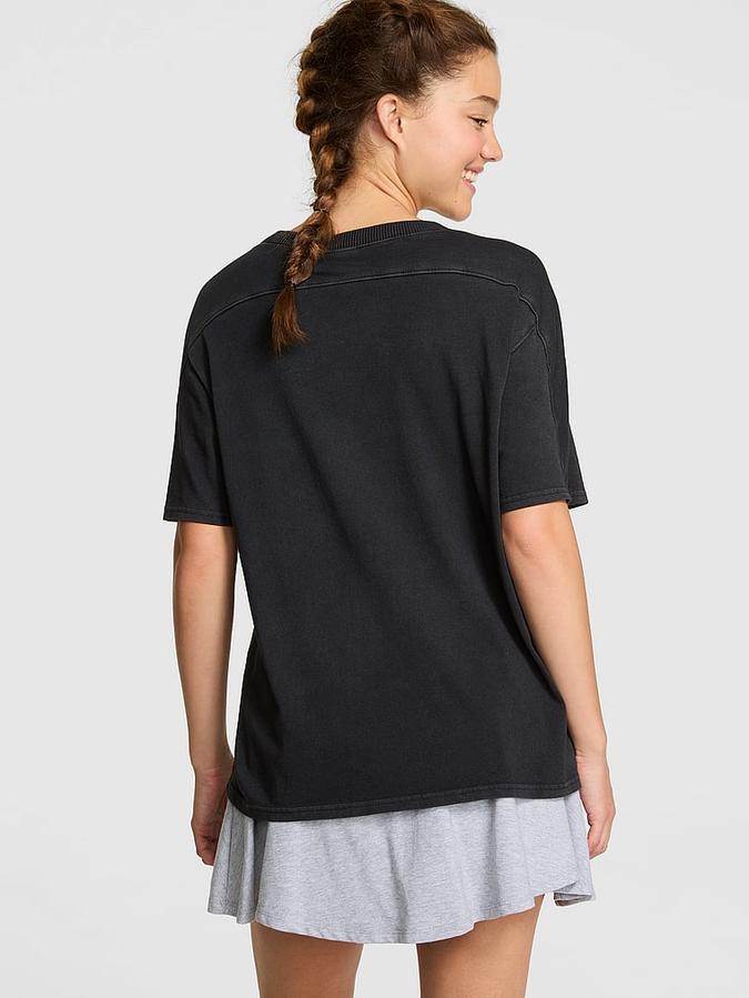 Retro Cotton Boxy Tee image number 1