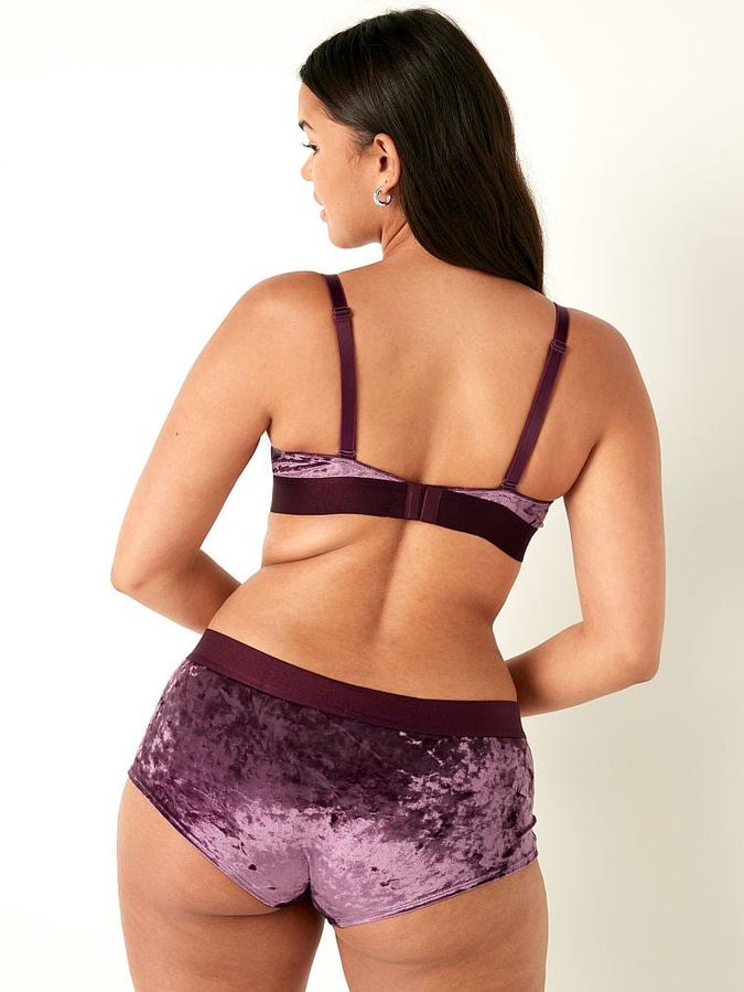 Velvet Triangle Bralette image number 1