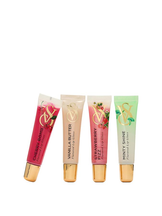 4-Piece Flavor Lip Gloss Gift Set 