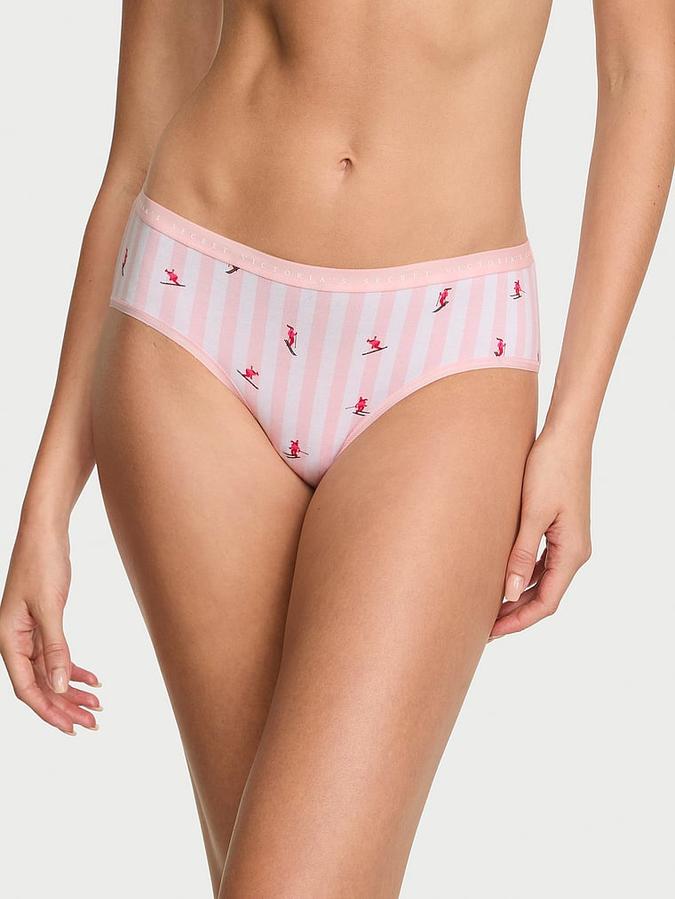 Stretch Cotton Hiphugger Panty