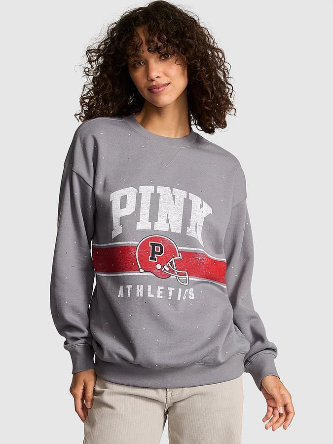 Ivy Fleece Oversized Crew Sweatshirt image number 0