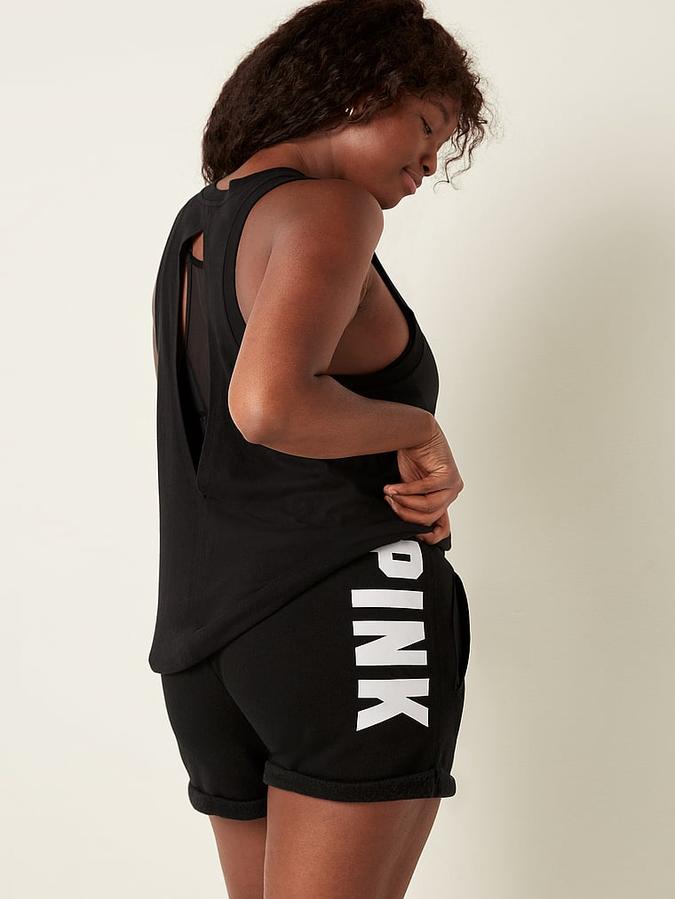 4.25" Rolled Hem Sweat Shorts