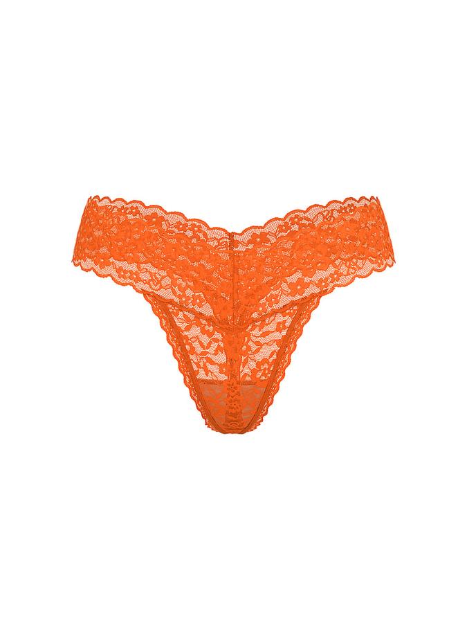 Blossom Lace Thong Panty image number 1