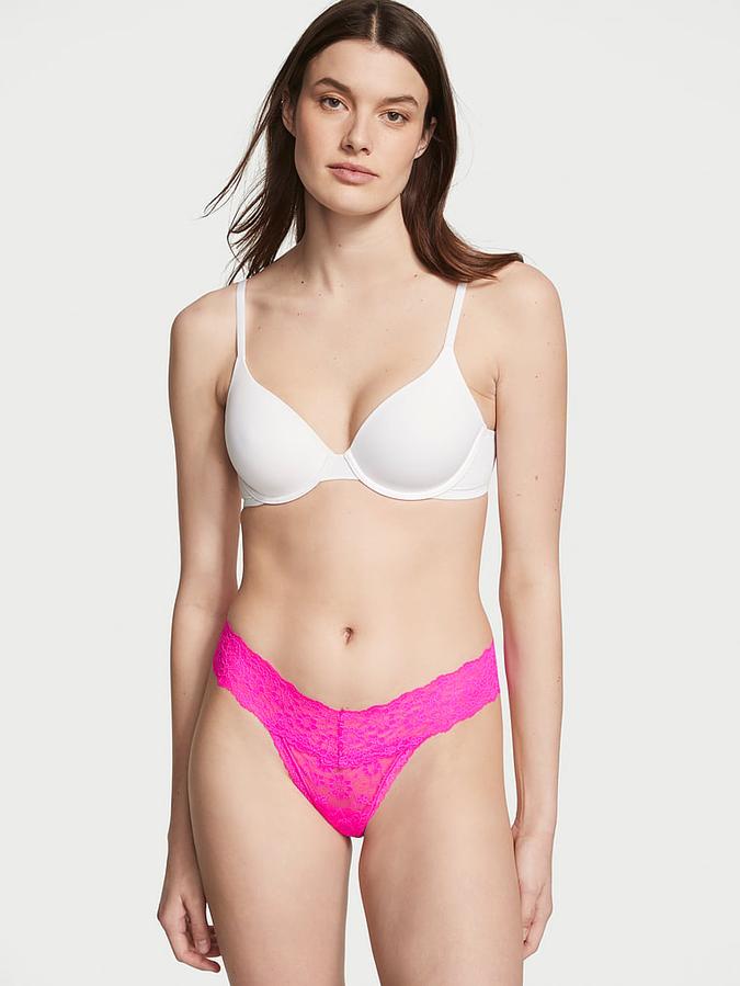 Posey Lace Thong Panty image number 0
