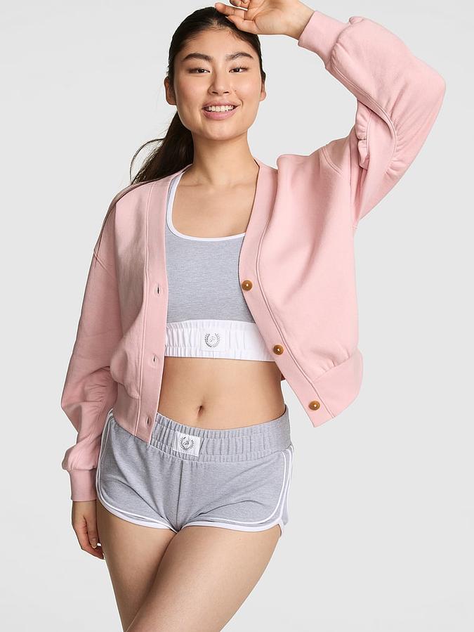 Ivy Fleece Cropped Cardigan image number 0