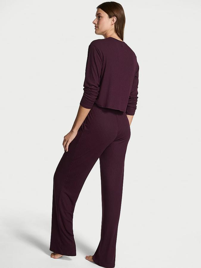 Modal Wide-Rib Long Lounge Set