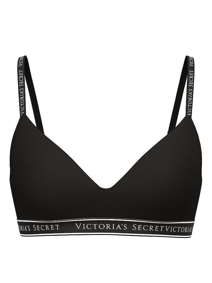 Lightly Lined Wireless Cotton Bra image number 2