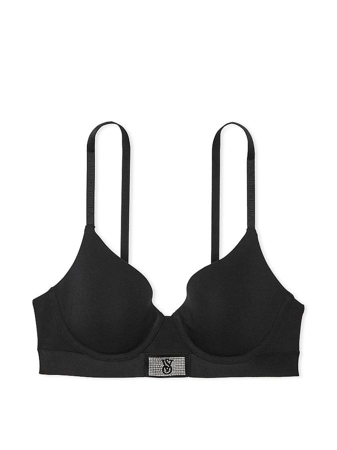 Shine Patch Lightly Lined Demi Bra image number 2