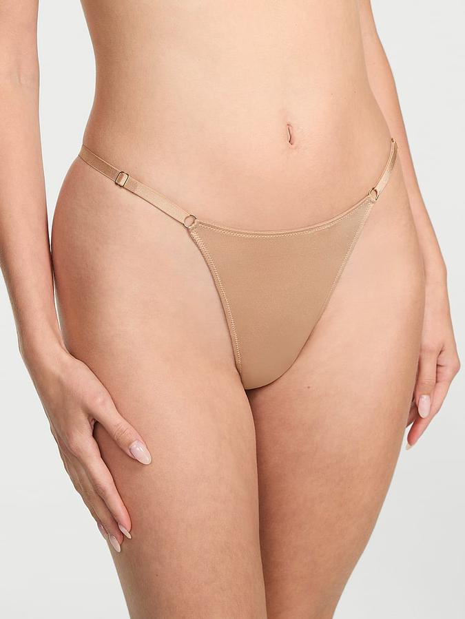Hardware Adjustable V-String Panty