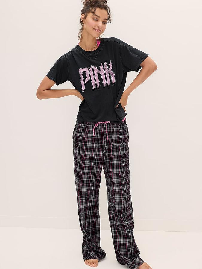 Boyfriend Flannel Sleep Pants image number 3