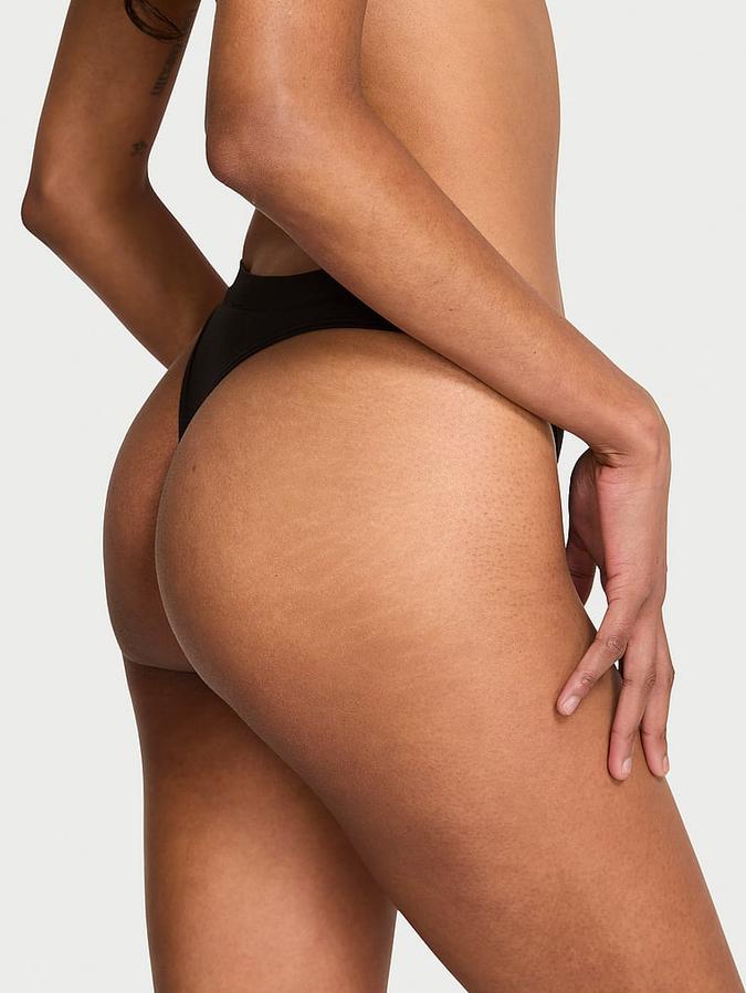 Seamless Sparkle Logo Thong Panty