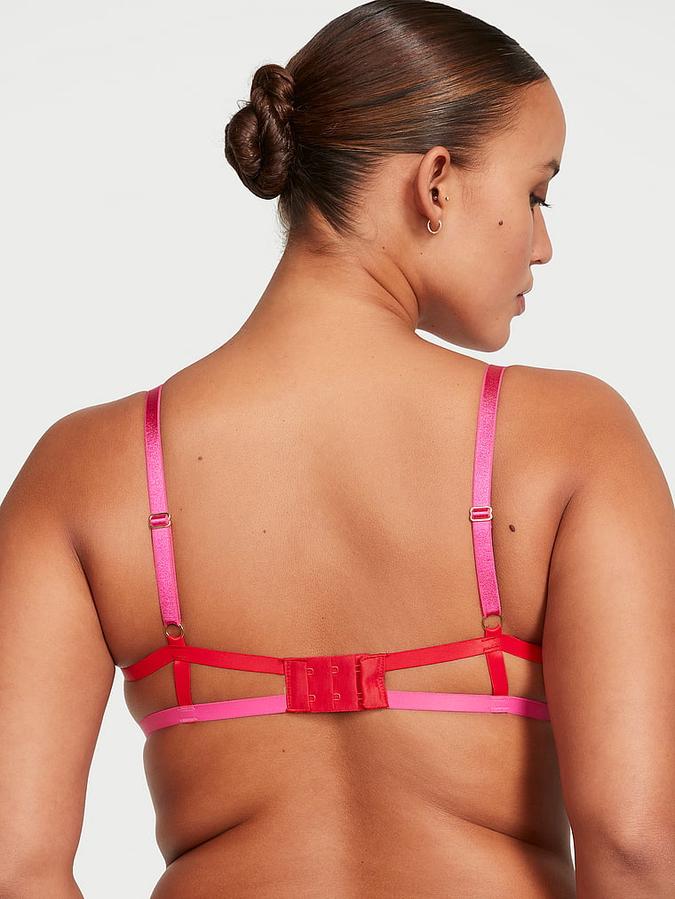 Heartware Open-Cup Strappy Demi Bra image number 1