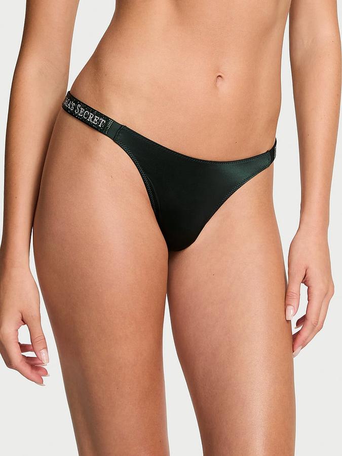 Shine Strap Thong Panty