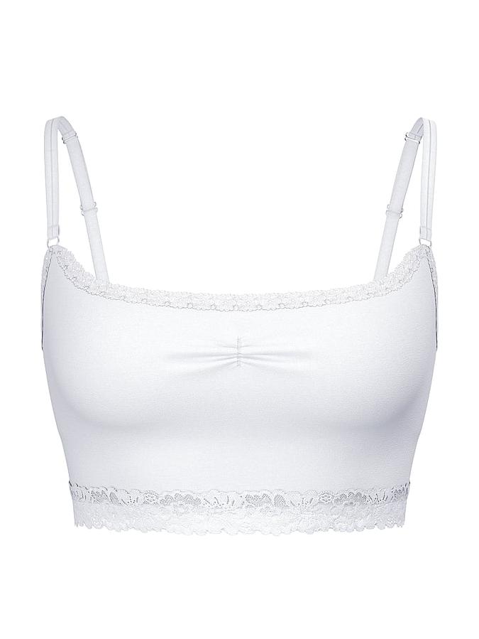 Cotton Dorm Lightly Lined Bralette image number 2