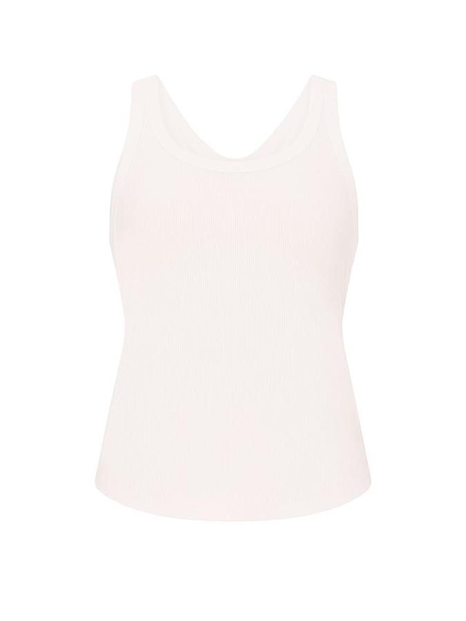 VS Iconic Rib Square-Neck Tank Top image number 2