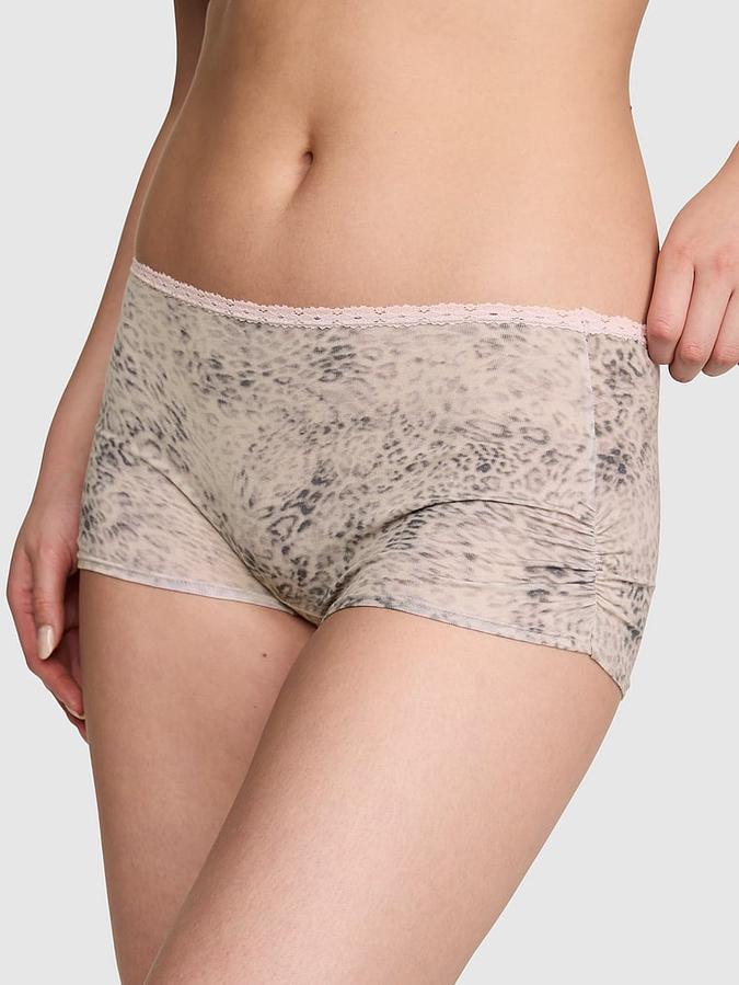 Cotton Dorm Boyshort Panty