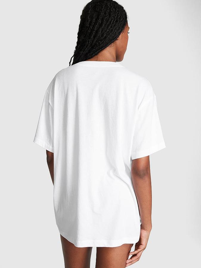 Cotton Oversized Sleepshirt image number 1