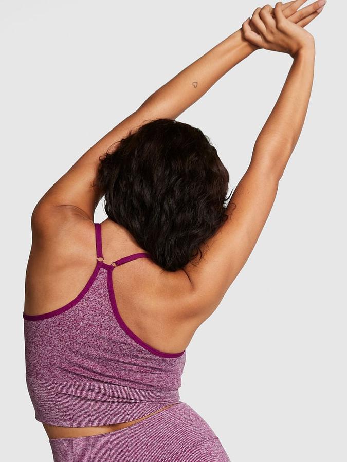 Seamless Longline Sports Bra image number 1