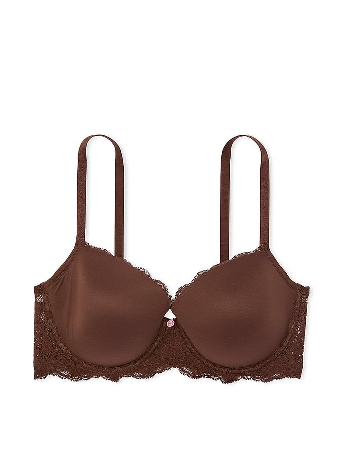 Smooth & Lace Lightly Lined Classic Coverage Demi Bra image number 0