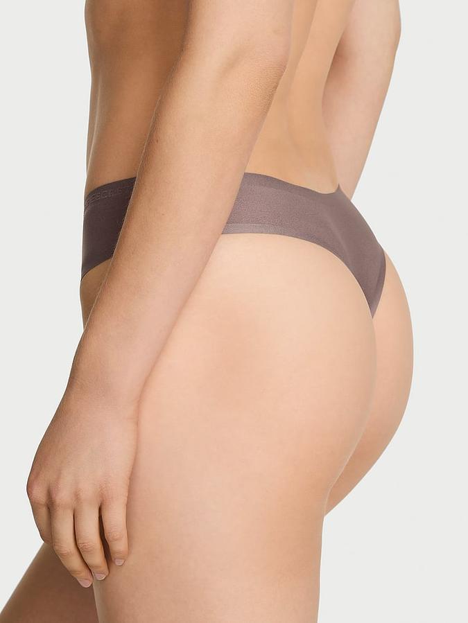 Body by Victoria Flex Mid-Rise Thong Panty image number 1